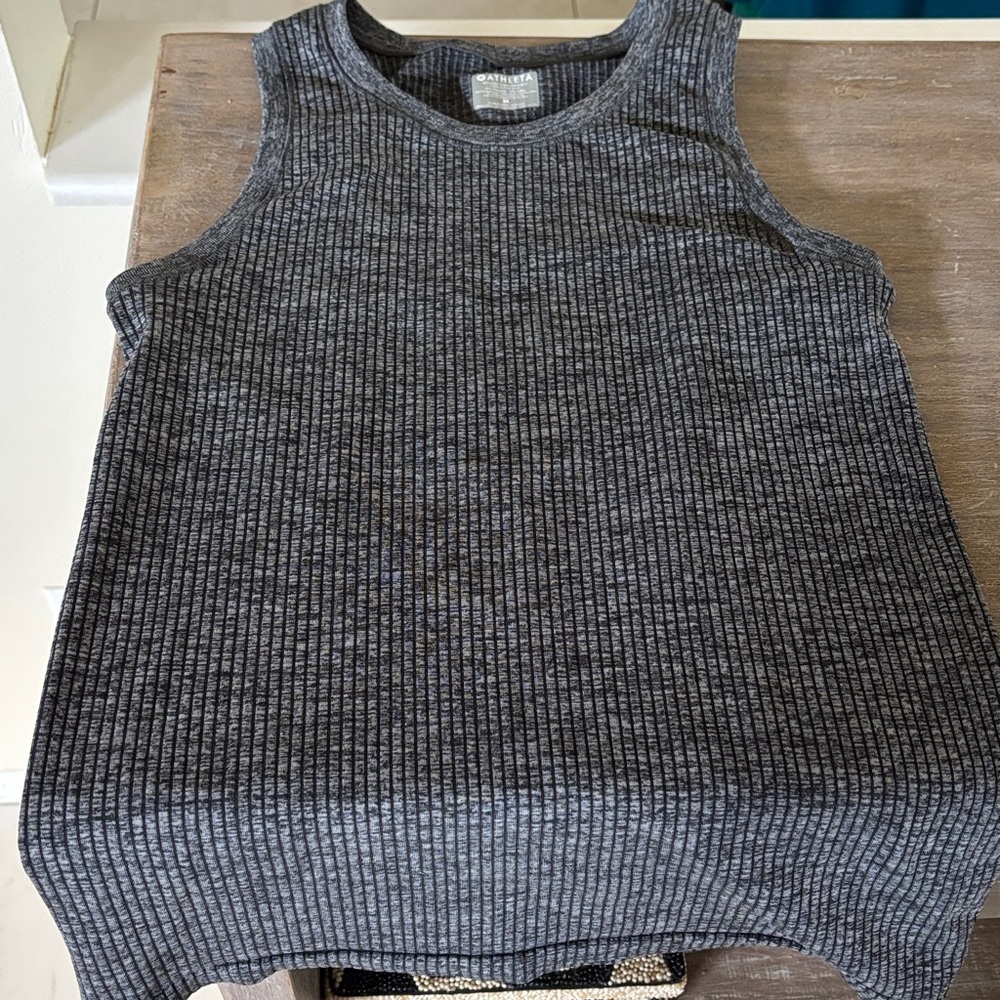 ATHLETA RENEW RIBBED TANK SIZE MEDIUM